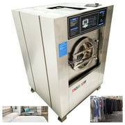 44LBS Washing All-in-One Elution Drying Machine Fully Automatic Commercial Industrial 3PH 220V 2.2KW