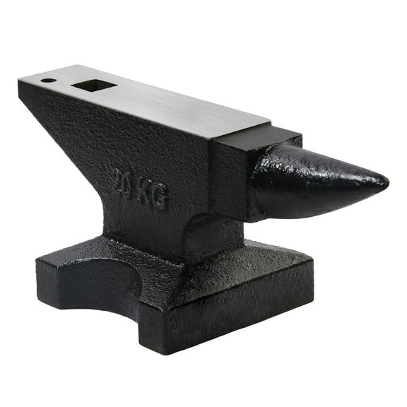44Lbs Cast Steel Anvil With Rugged Round Horn Design High Hardness Tool For Bending And Shaping Blacksmithing Essential Features Meticulously Polished Corrosion Resistant Surface