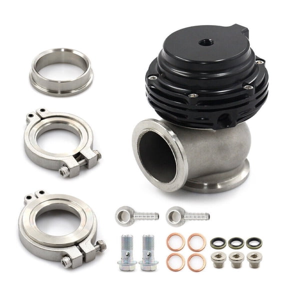 44MM Wastegate External Turbo W/ V-Band Flange Spring MV-R 14PSI NEW