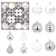 thumbnail image 1 of 44PC Christmas Ball Ornaments Set, Shatterproof Hanging Decorations for Tree Party Birthday Holiday Wedding, Durable Xmas Balls for Home Display, 1 of 6
