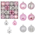 thumbnail image 1 of 44PC Christmas Ball Ornaments Set, Shatterproof Hanging Decorations for Tree Party Birthday Holiday Wedding, Durable Xmas Balls for Home Display, 1 of 6