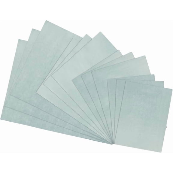 44Pcs 4 Sizes Sun Print Paper Cyanotype Paper Solar Drawing Paper Sensitivity Nature Printing Paper for Flower Press Arts Crafts DIY Project Green