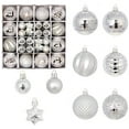 thumbnail image 1 of 44Pcs Christmas Balls Ornaments Set, Colorful Shatterproof Plastic Balls With Hooks Decoration For Xmas Tree Wedding Holiday Party Supplies, 1 of 5