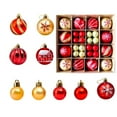 thumbnail image 1 of 44Pcs Christmas Tree Ornaments,Mini Shatterproof Christmas Tree Decorations Hanging Ball for Holiday Wedding Party Decoration Holiday Wedding Party Decoration, 1 of 8