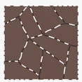 thumbnail image 1 of Kosynda 44Pcs Stone Style Patio Deck Tiles, 12 x 12in, Waterproof Interlocking Floor Tiles for Porch, Poolside, Balcony, Backyard, Red Brown, 1 of 7