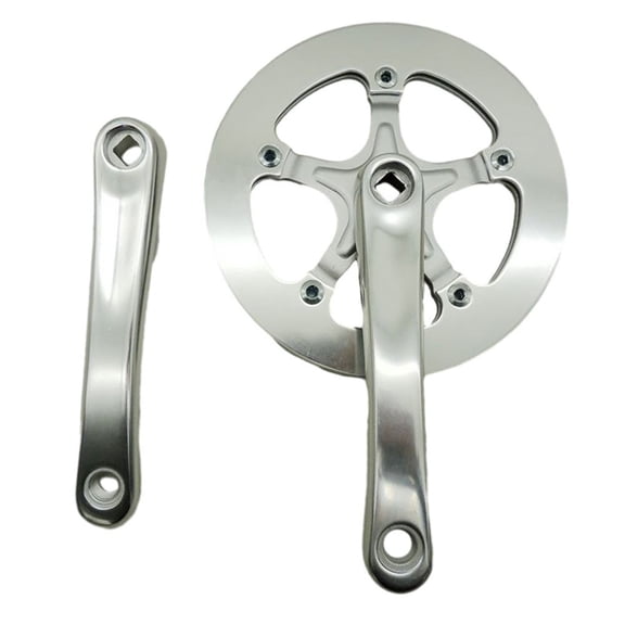 44T 170Mm Bicycle Crankset /Ultralight Alluminum Alloy Bicycle Parts /For City Folding Bikes Road /Bikes Mtb Single-Speed Bikes