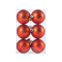 44ct Christmas Balls Ornaments, Xmas Tree Decor Christmas Tree Hanging Decoration Baubles Assortment, Multicolor, 3-6cm