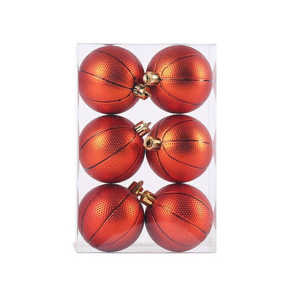 44ct Christmas Balls Ornaments, Xmas Tree Decor Christmas Tree Hanging Decoration Baubles Assortment, Multicolor, 3-6cm