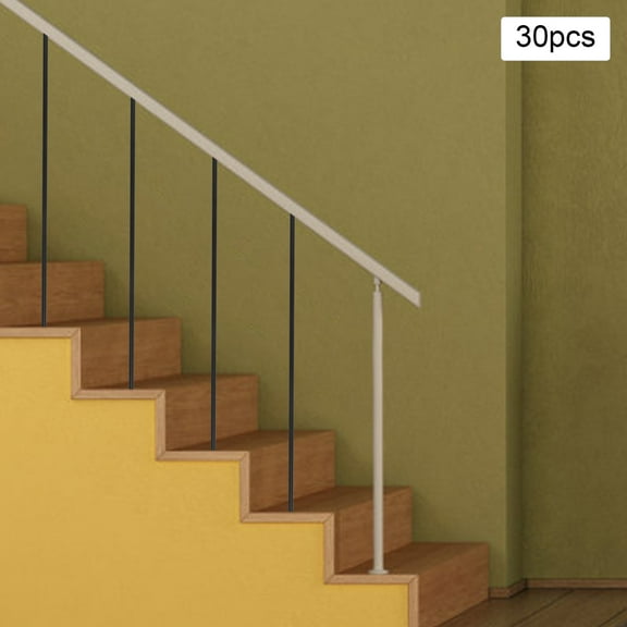 44in Decorative Balusters, High-Strength Iron 30-Pack, Home Balcony Guard