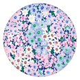 thumbnail image 1 of 44in Round Tablecloth with Elastic Edge, Waterproof Fitted Table Cover for 36-44" Tables, Boho Theme Polyester Reusable Table Cloths Wipe Clean for Picnic, Dining, Outdoor Use and Party Decor, 1 of 7