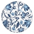 thumbnail image 1 of 44in Round Tablecloth with Elastic Edge, Waterproof Fitted Table Cover for 36-44" Tables, Boho Theme Polyester Reusable Table Cloths Wipe Clean for Picnic, Dining, Outdoor Use and Party Decor, 1 of 7