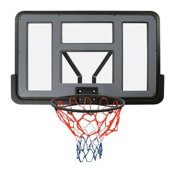 44inch Shatter-Proof PET Material Basketball Backboard and 17 inch Rim Combo Kit