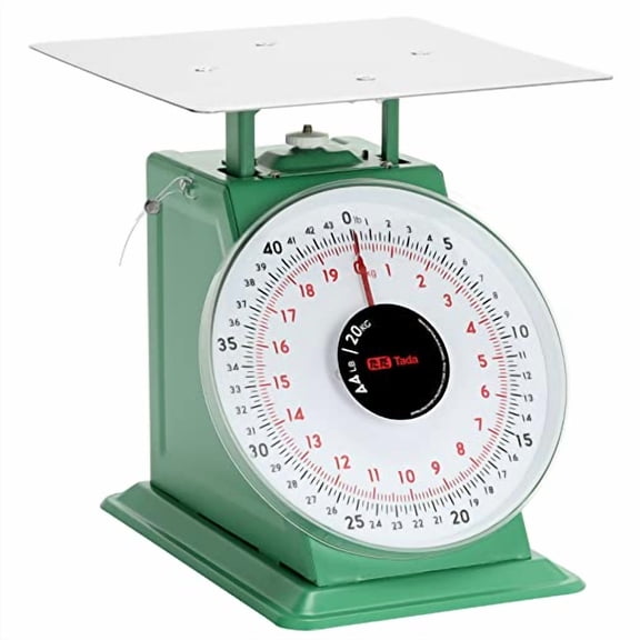 44lb / 20kg Heavy Duty Portion-Control Mechanical Kitchen and Food Scale Industrial Dial Scale with Stainless Steel Platform$$Home Decor, Kitchen, & Other