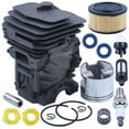thumbnail image 1 of 44mm Cylinder Piston Tune Up Oil Seal Kit for Stihl MS251 Chainsaw 1143 1207 US, 1 of 6