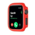 thumbnail image 1 of 44mm PU Solid Color iWatch Screen Frame - Red, 1 of 3