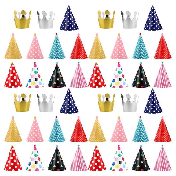 44pcs Paper Cap