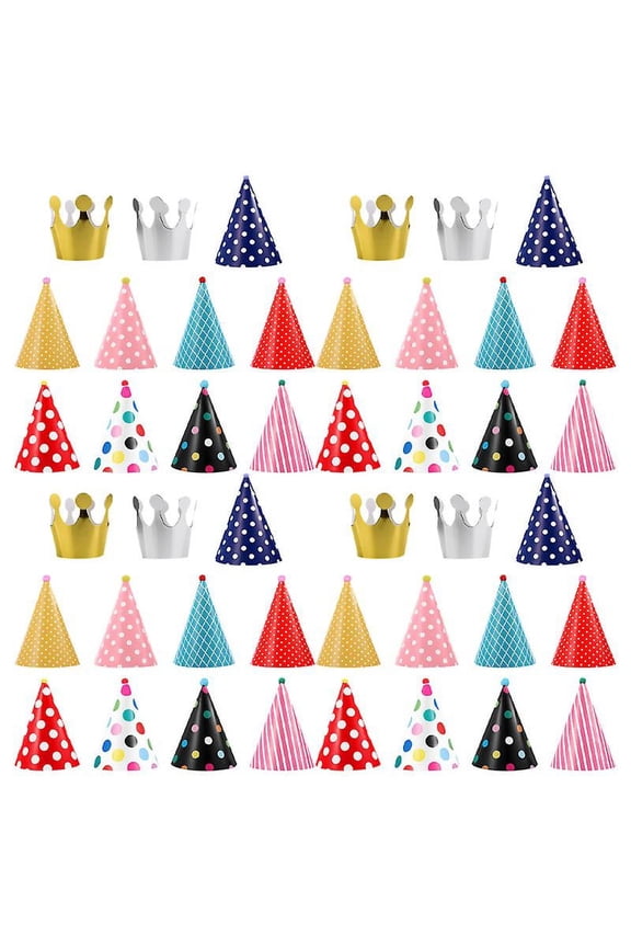 44pcs Paper Cap