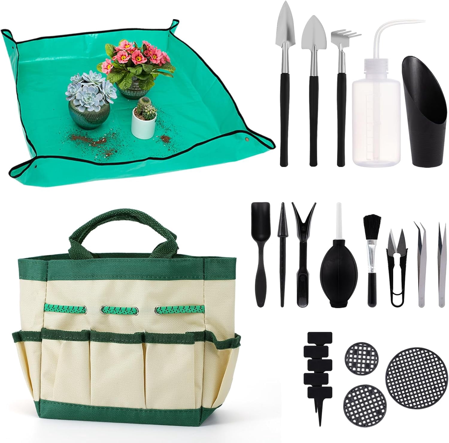 44pcs Small Gardening Tools Gifts for Women Beginners - Garden Hand ...