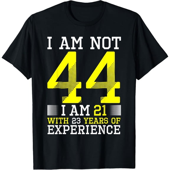 44th Birthday Man Woman 44 Year Old Gift T-Shirt100% cotton