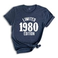 thumbnail image 1 of 44th Birthday Shirt, Limited 1980 Edition Shirt, 44 Years Old Shirt, 44 Years Old Birthday Gift, 1980 Birthday Gift, 44th Birthday Party, 1 of 1