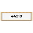 thumbnail image 1 of 44x10 Shadow Box Bronze Cross-Brushed Display Frame | 1.625 Inches Deep Solid Wood | UV Resistant, 1 of 8