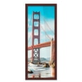 thumbnail image 1 of 44x16 Frame Brown Picture Frame - Complete Modern Photo Frame Includes UV Acrylic Shatter Guard Front, Acid Free, 1 of 8