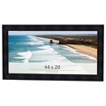 thumbnail image 1 of 44x20 Frame Black Passaggi Solid Wood Picture Frame Width 1.5 Inches | Interior Depth 0.5 Inches |, 1 of 8