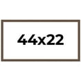 thumbnail image 1 of 44x22 Frame Golden Caramel Solid Wood Bronze Picture Frame | 1.25 Inch Moulding Width | 0.5 Inch, 1 of 8