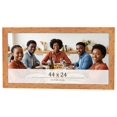 thumbnail image 1 of 44x24 Frame Beige Real Wood Picture Frame Width 1.25 inches | Interior Frame Depth 0.5 inches |, 1 of 8