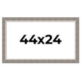 thumbnail image 1 of 44x24 Frame Grey Real Wood Picture Frame Width 2.75 Inches | Interior Frame Depth 0.5 Inches |, 1 of 8
