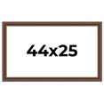 thumbnail image 1 of 44x25 Copper and Brown Real Wood Picture Frame Width 2 inches | Interior Frame Depth 0.5 inches |, 1 of 8