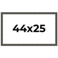 thumbnail image 1 of 44x25 Frame Black-Brown Medieval Solid Wood Picture Frame | 1.5 Inch Moulding Width | Gotham, 1 of 8
