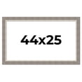 thumbnail image 1 of 44x25 Frame Grey Real Wood Picture Frame Width 2.75 Inches | Interior Frame Depth 0.5 Inches |, 1 of 8