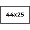 thumbnail image 1 of 44x25 Rustic Brown Real Wood Picture Frame Width 0.75 inches | Interior Frame Depth 0.5 inches |, 1 of 8