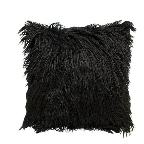 45*45cm Sofa Long Hair Pillowcase Covers Nordic Posh Style Home Decor Square Pillow Cover Cushion Case Pillowcase