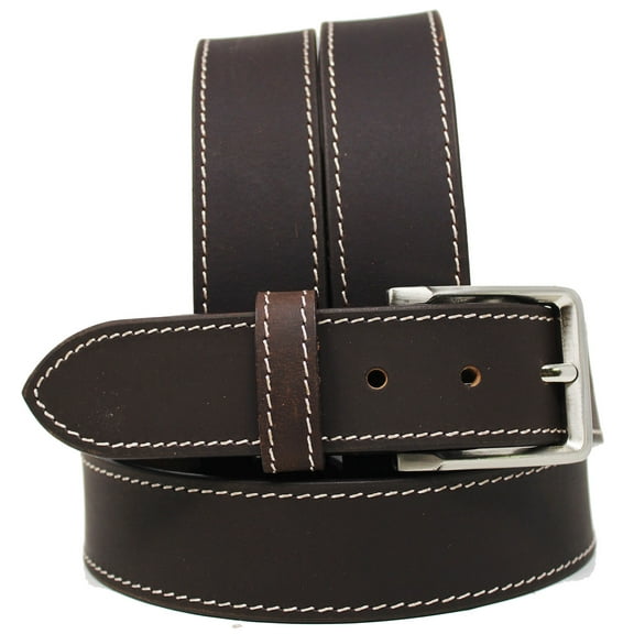 45-46   Men's Casual Jean Full-Grain Tan Leather Belt 26AB13BR