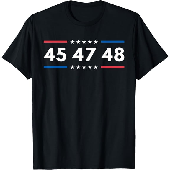 45-47-48 Number 47 Jersey 45Th Anniversary 4Th Of July 2025 T-Shirt