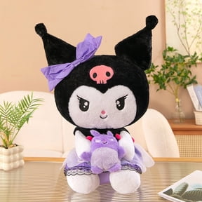 45\55cm Kuromi My Melody Kawaii Plush Toy Soft And Comfortable Stuffed Doll Decoration Birthday Christmas Gift