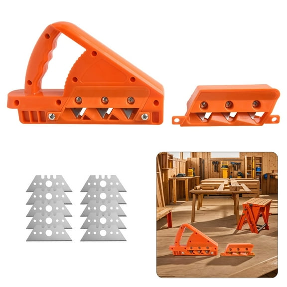 45/60 Degree Plasterboard Chamfering Planer Cutter Wood Edges Trimming Tool