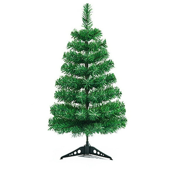 45/60cm Artificial Christmas Tree Desktop Decoration for Home Garden Ornaments 2024 New Year Kids Gifts Party Supplies