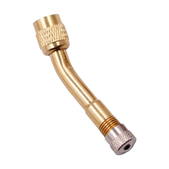 45/90/135 Degree Valve Extenders, Universal Brass Tire Valve Extension Adaptor, Metal Valve Extensions for Passenger Cars, Bicycles, Motorcycles, RV, Trailers, Universal Extenders