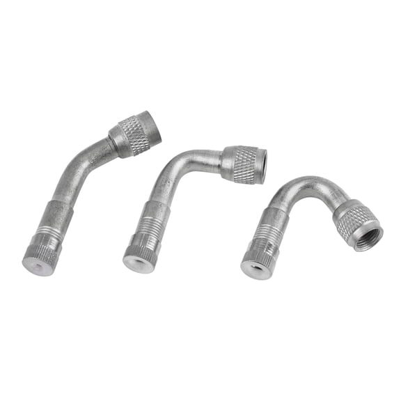 45 90 135 Degree Wheel Tyre Valve Extension Brass Adapter for Motorcycle Car Bike Scooter 3pcs Universal Extenders
