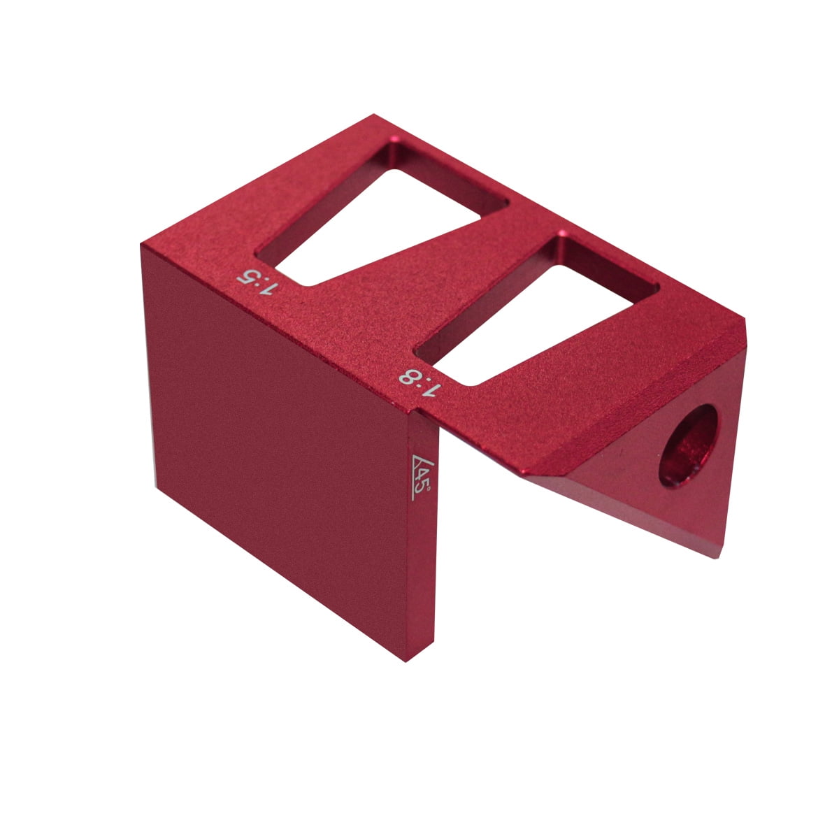 45/90 Degree Center Finder Woodworking Square Dovetail Jig - Aluminum ...