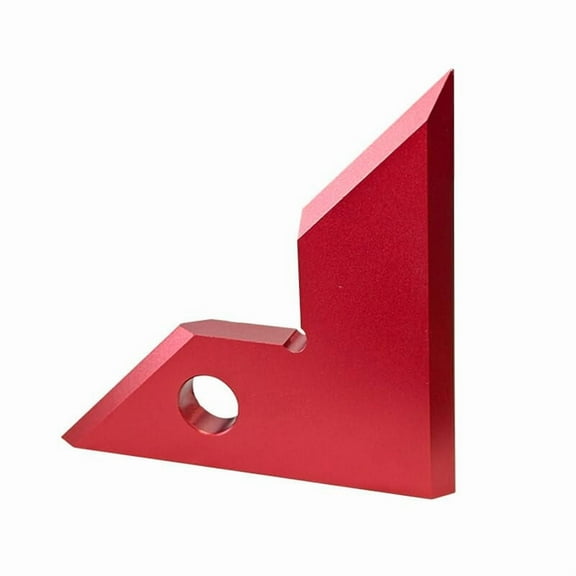 45/90 Degree Square Multifunctional Carpenter's Angle Measurement Tool High Precision Woodworking Tool Ideal for Precision Sawing Blade Installation