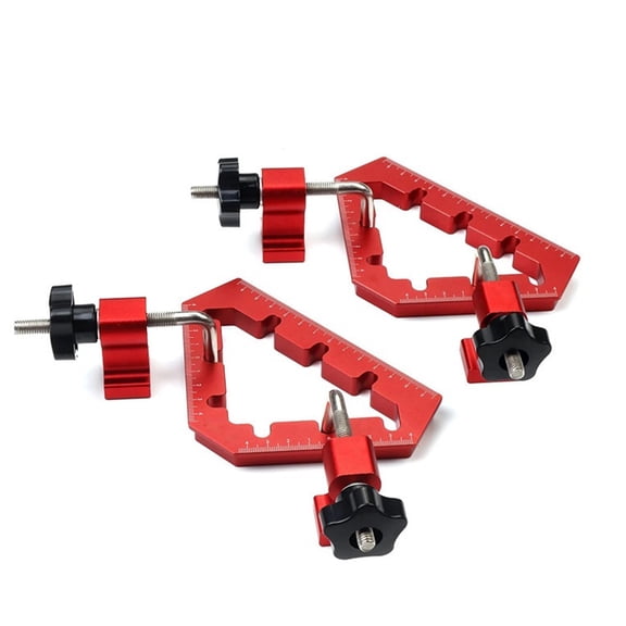 45/90 Degrees Auxiliary Fixture Splicing Board Positioning Panel Fixed Clip Metal Corner Clamp for Woodworking Carpenter