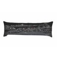 thumbnail image 1 of 45" Black New Orleans Nighttime Skyline Lumbar Decorative Pillow, 1 of 5