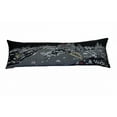 thumbnail image 1 of 45" Black Pittsburgh Nighttime Skyline Lumbar Decorative Pillow, 1 of 5