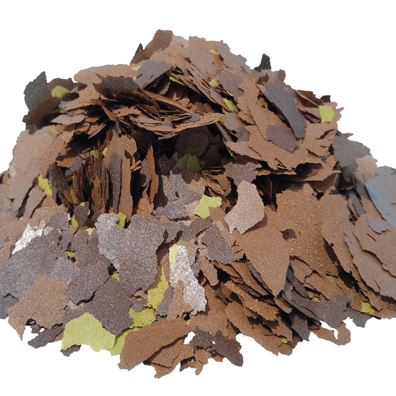 45% California Blackworm & Angel Fish Flake Premium Mix1/2-lb