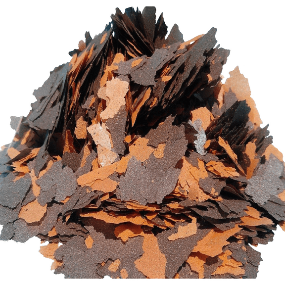 45% California Blackworm & Intense Color Enhancing Flake Premium Mix1/2-lb