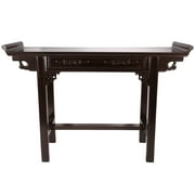 45 Carved Chinese Rosewood Qing Entryway Foyer Table